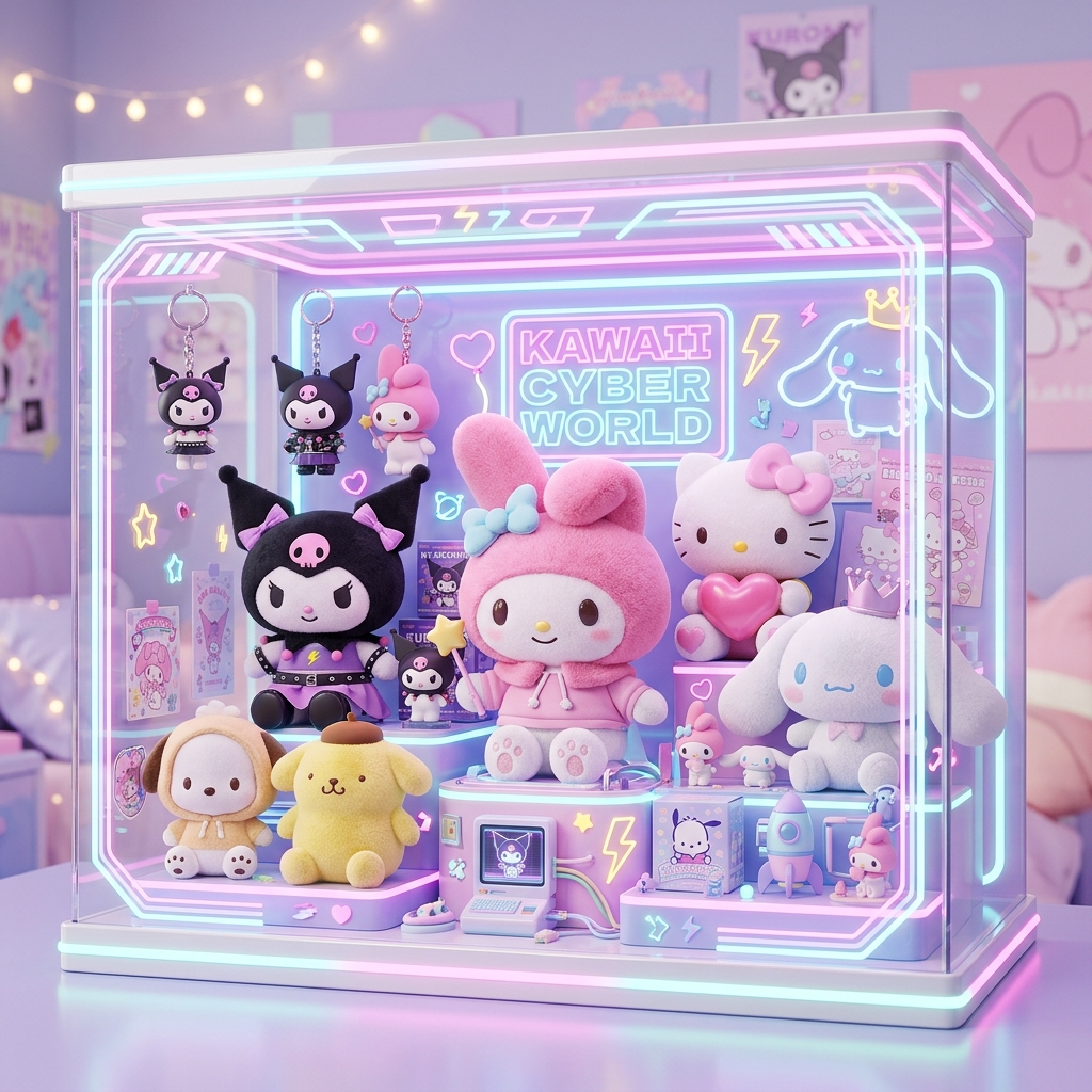 Sanrio Kawaii Plushies and Merchandise